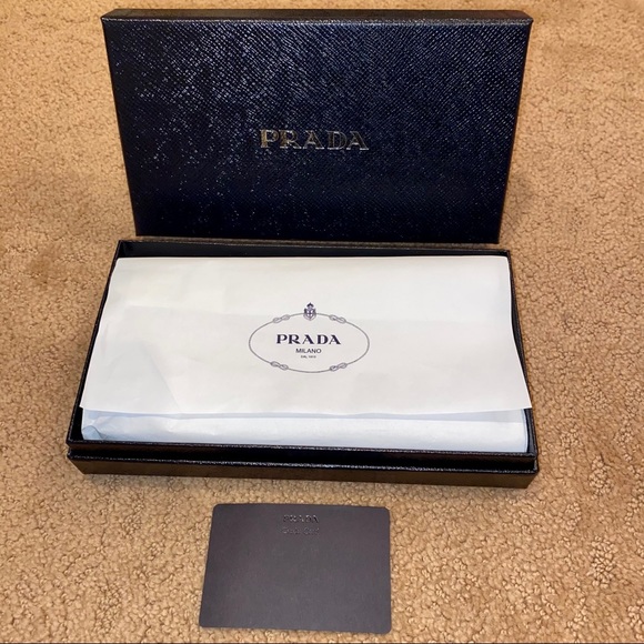 PRADA | Saffiano Leather Zip Around Wallet - Picture 11 of 11